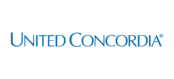 United Concordia logo in blue text on white background